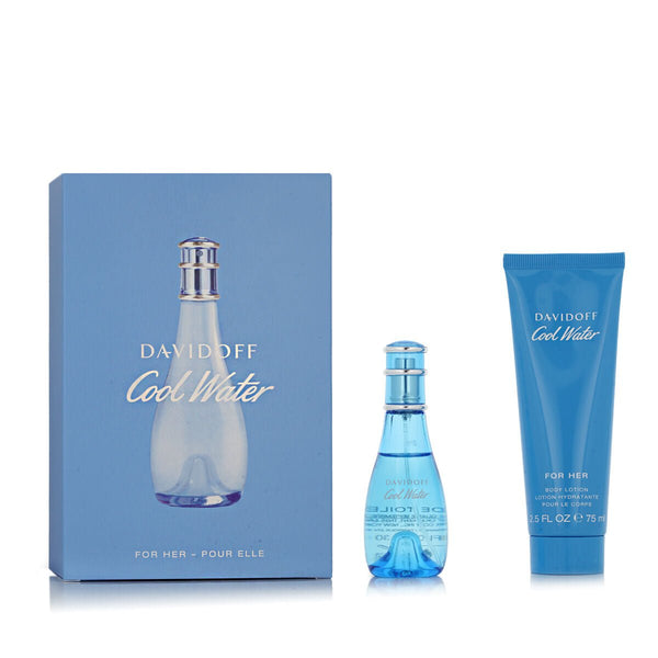 Women's Perfume Set Davidoff Cool Water 2 Pieces - Cosmova
