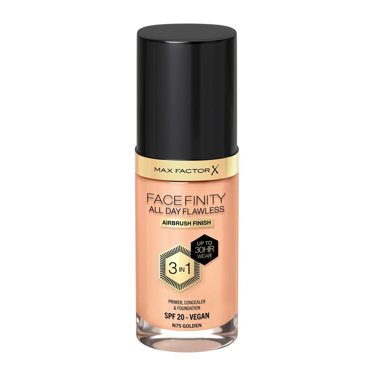 Crème Make-up Base Max Factor Facefinity 3-in-1 Spf 20 Nº 75-golden 30 ml-0