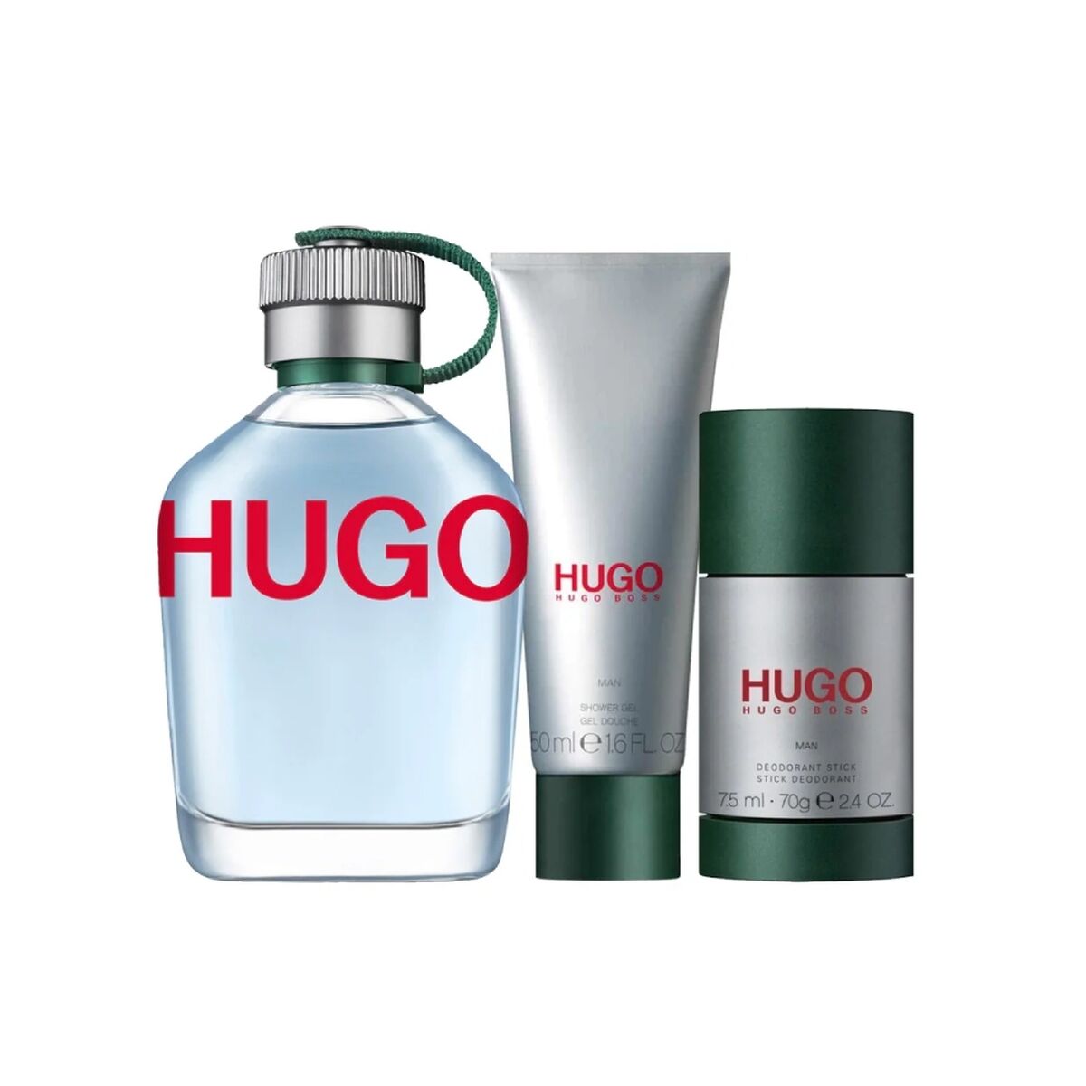 Men's Perfume Set Hugo Boss Hugo Man 3 Pieces-0