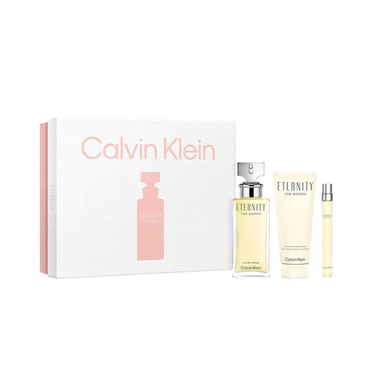 Women's Perfume Set Calvin Klein Eternity EDP 3 Pieces-0