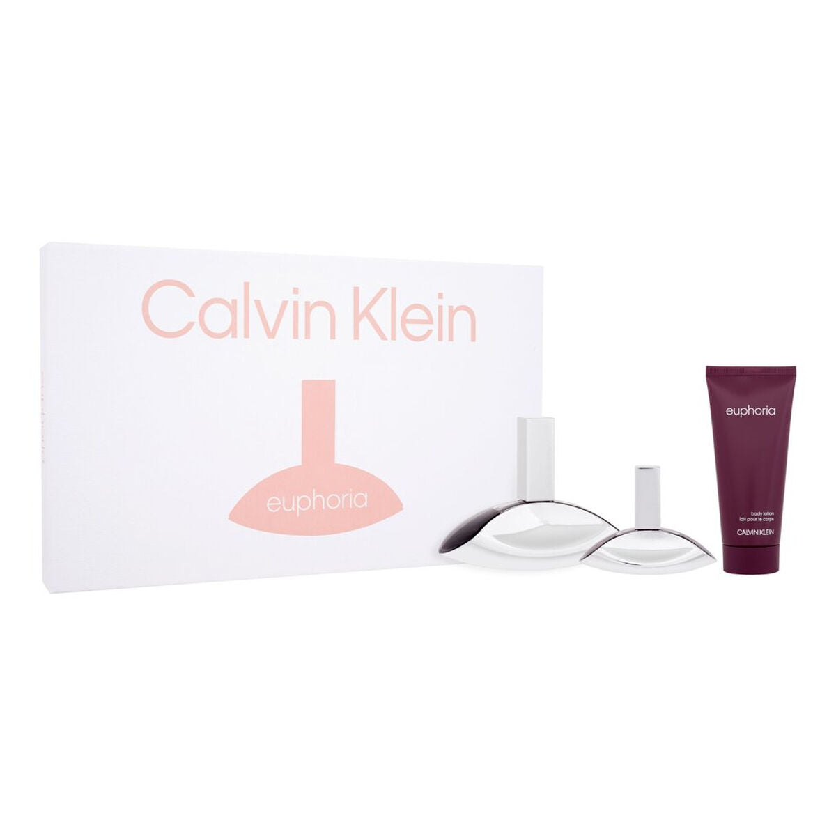 Women's Perfume Set Calvin Klein Euphoria EDP Euphoria 3 Pieces-1