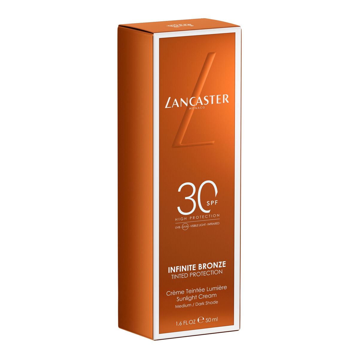 Facial Sun Cream Lancaster Infinite Bronze Medium Spf 30 50 ml-4