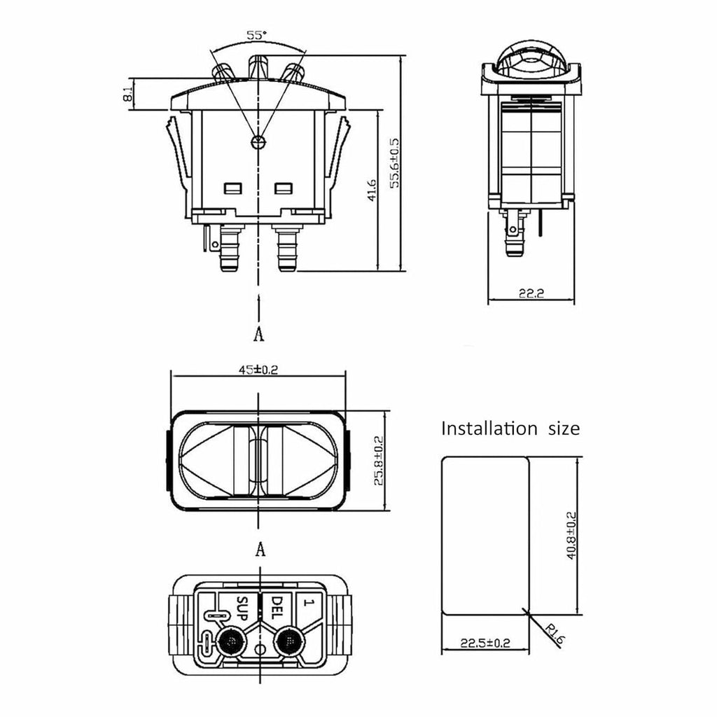 Men's Perfume Set BOSS BOSS BOTTLED EDP 3 Pieces-2