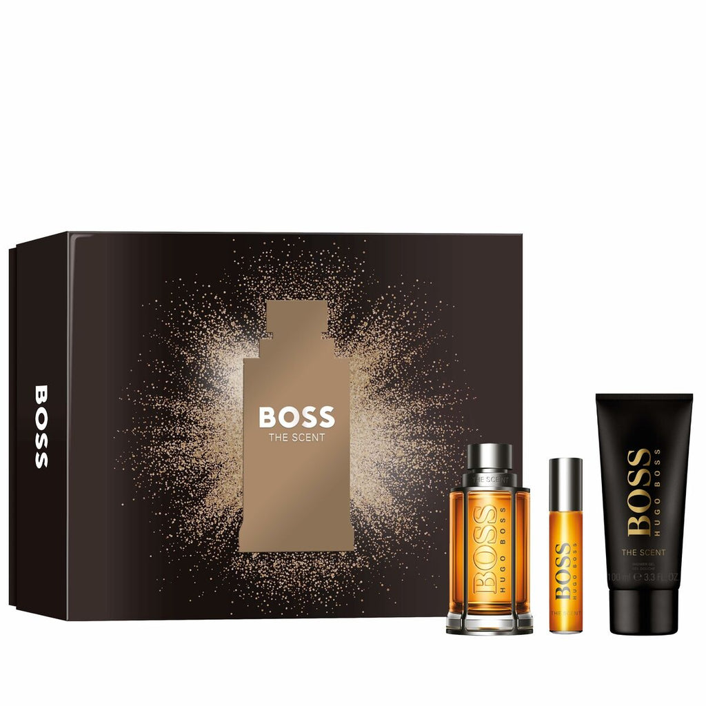 Men's Perfume Set Hugo Boss EDT BOSS The Scent 3 Pieces-1