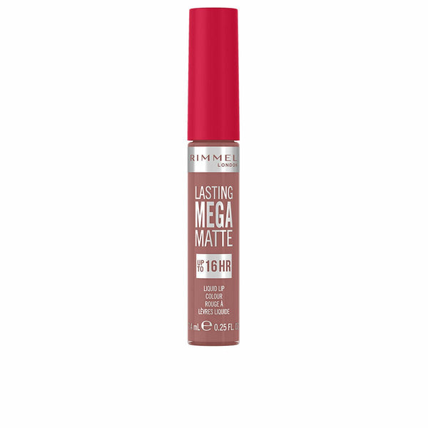 Lipstick Rimmel London Lasting Mega Matte Liquid Nº 709 Strapless 7,4 ml - Cosmova