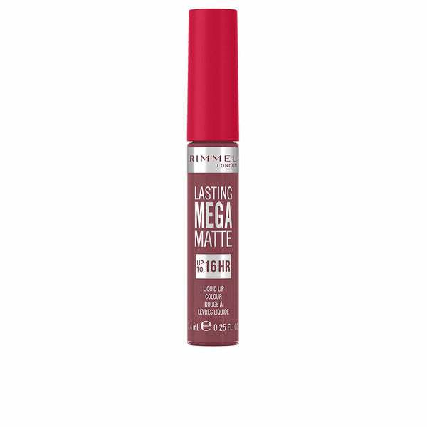 Lipstick Rimmel London Lasting Mega Matte Liquid Nº 900 Ravishing rose 7,4 ml - Cosmova