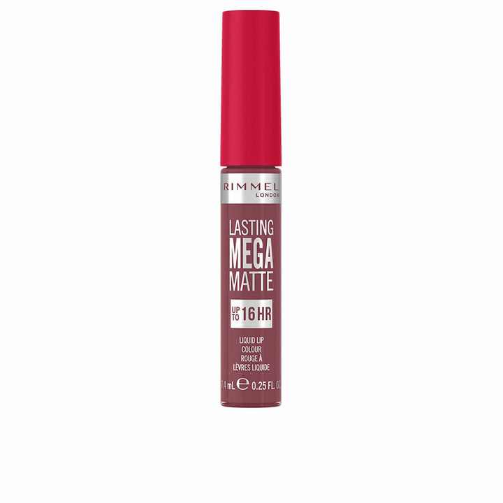 Lipstick Rimmel London Lasting Mega Matte Liquid Nº 900 Ravishing rose 7,4 ml - Cosmova
