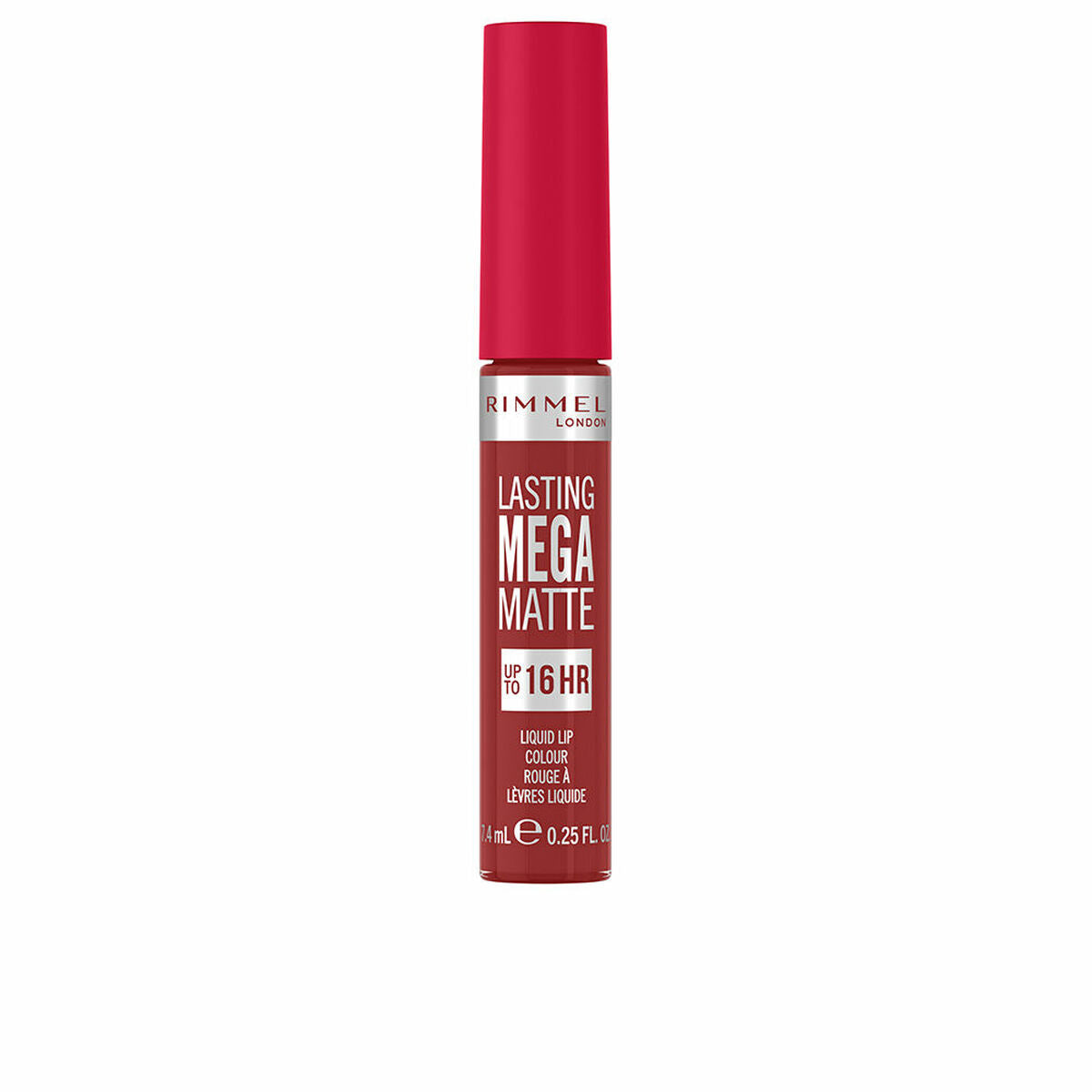 Lipstick Rimmel London Lasting Mega Matte Liquid Nº 500 Fire starter 7,4 ml-0