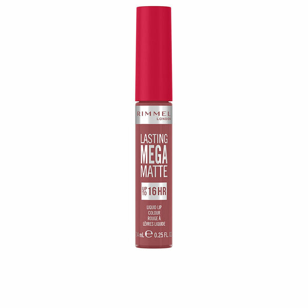 Lipstick Rimmel London Lasting Mega Matte Liquid Nº 210 Rose & shine 7,4 ml - Cosmova