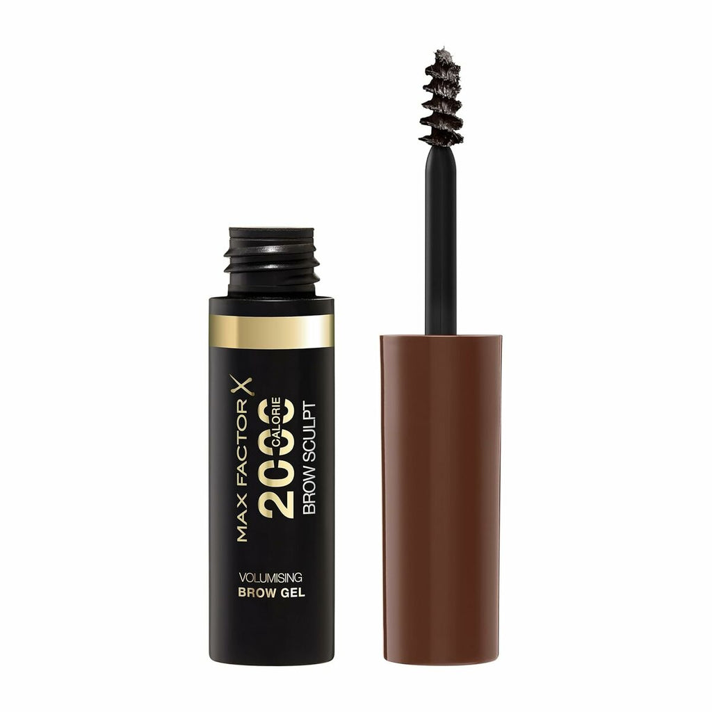 Eyebrow Volumising Gel Max Factor 2000 Calorie Nº 004 Black Brown 4,5 ml-0