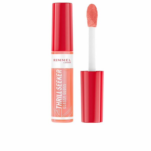 Lip - gloss Rimmel London THRILL SEEKER Nº 250 Peachy vibes 10 ml - Cosmova