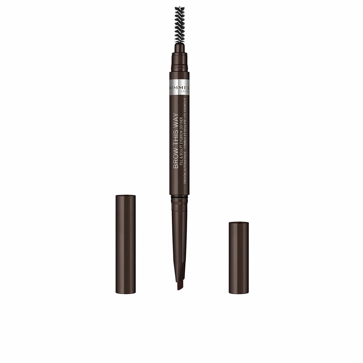 Eyebrow Pencil Rimmel London Brow This Way Nº 03 Dark bown 0,25 g-0