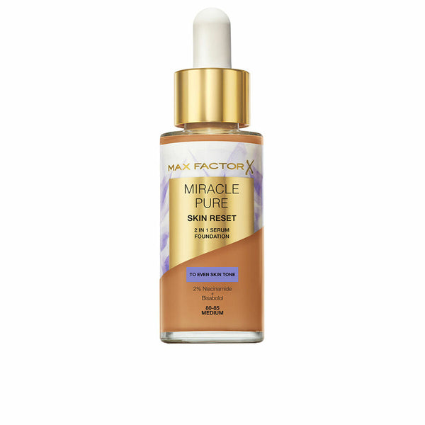 Perfecting Serum Max Factor MIRACLE PURE Nº 80-85 Medium 30 ml-0