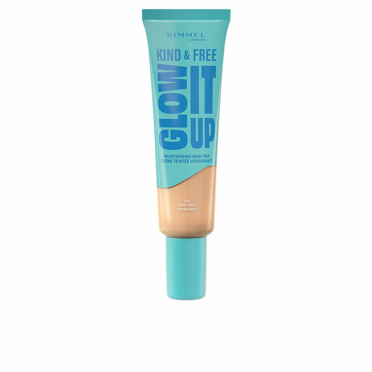 Liquid Make Up Base Rimmel London KIND & FREE Nº 010-Rose Ivory 30 ml-0