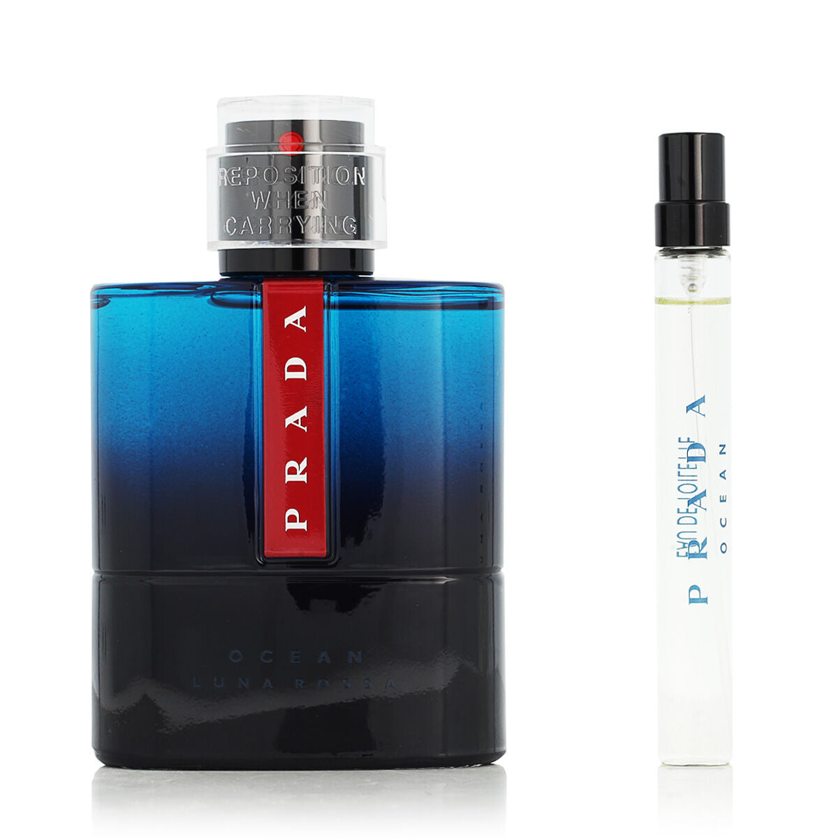 Women's Perfume Set Prada Luna Rossa Ocean EDT 2 Pieces-1