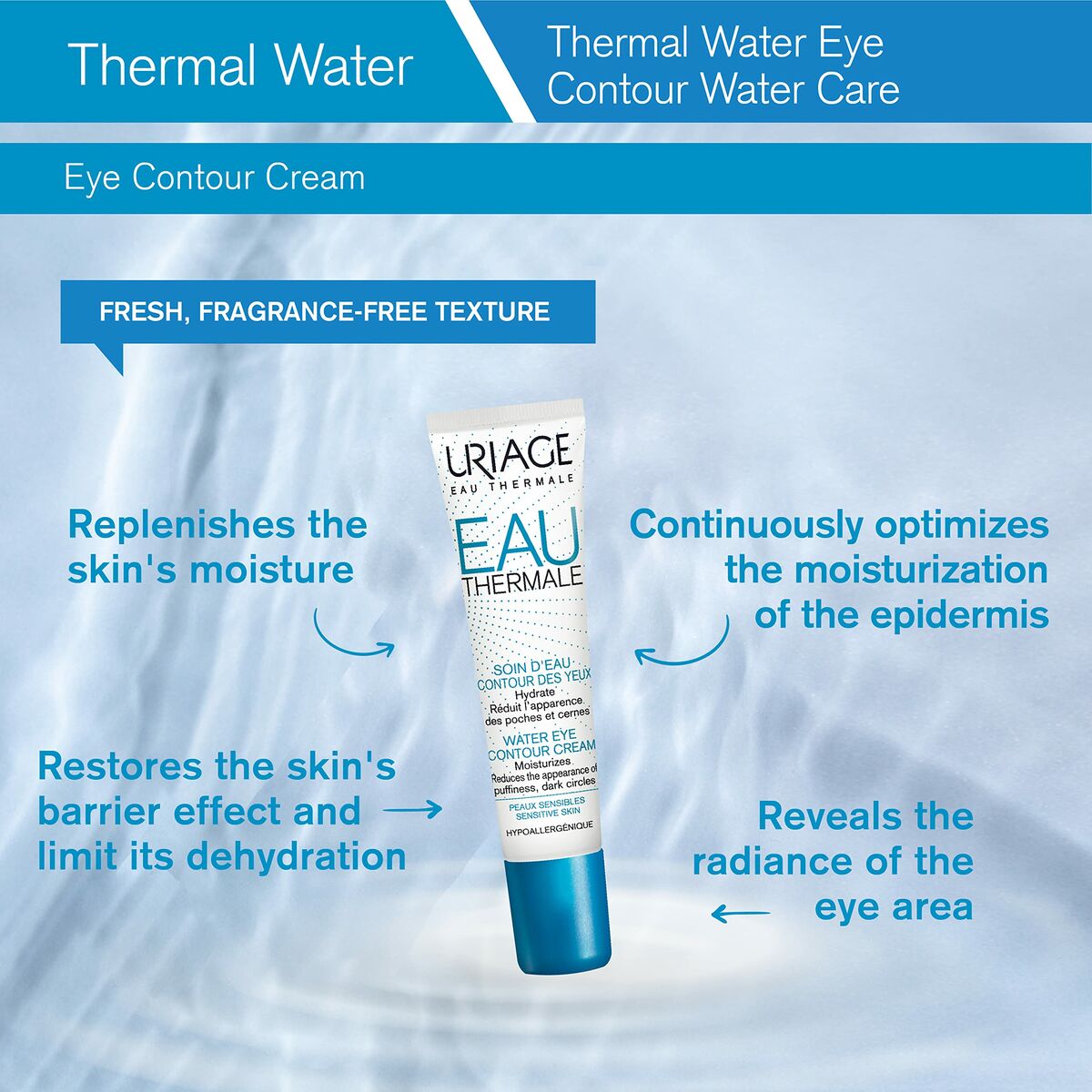Facial Cream Uriage Eau Thermale 15 ml-1