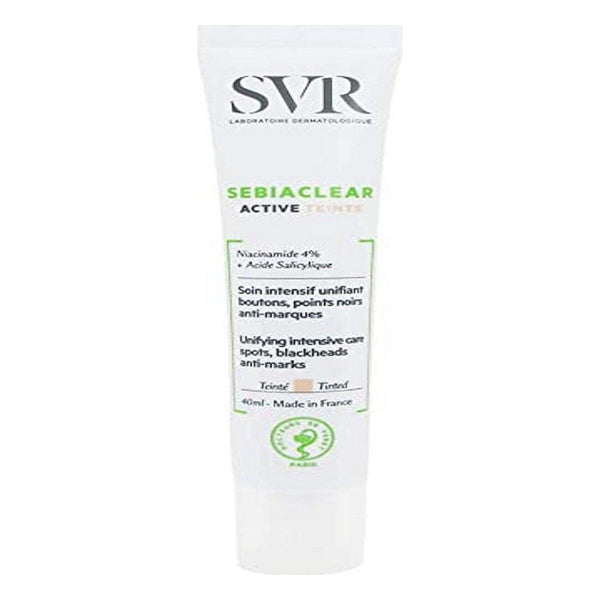 Make - up Effect Hydrating Cream SVR Sebiaclear Anti - imperfections 40 ml - Cosmova