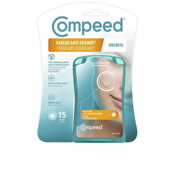 Facial Cleanser Compeed Discreto Patch (15 Units)-0