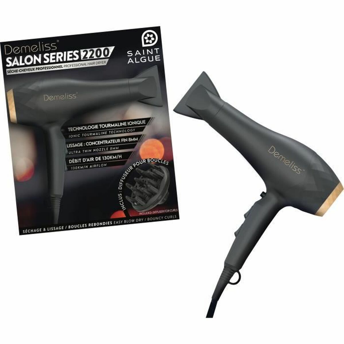 Hairdryer Saint-Algue Salon Series 2200 2200 W-0