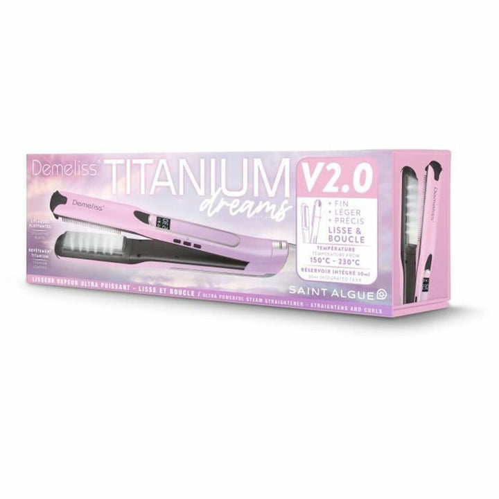 Hair Straightener Saint-Algue Pink-1
