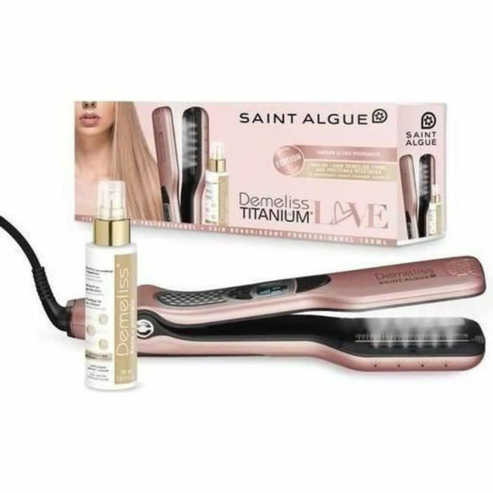 Hair Straightener Saint-Algue Demeliss TITANIUM Love Edition 85 W Pink-3