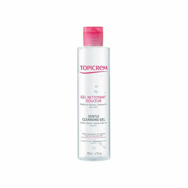 Facial Cleansing Gel Topicrem Hydra+ 200 ml-0