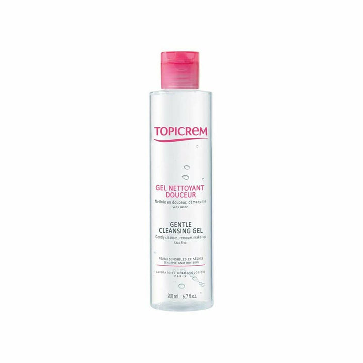 Facial Cleansing Gel Topicrem Hydra+ 200 ml-0