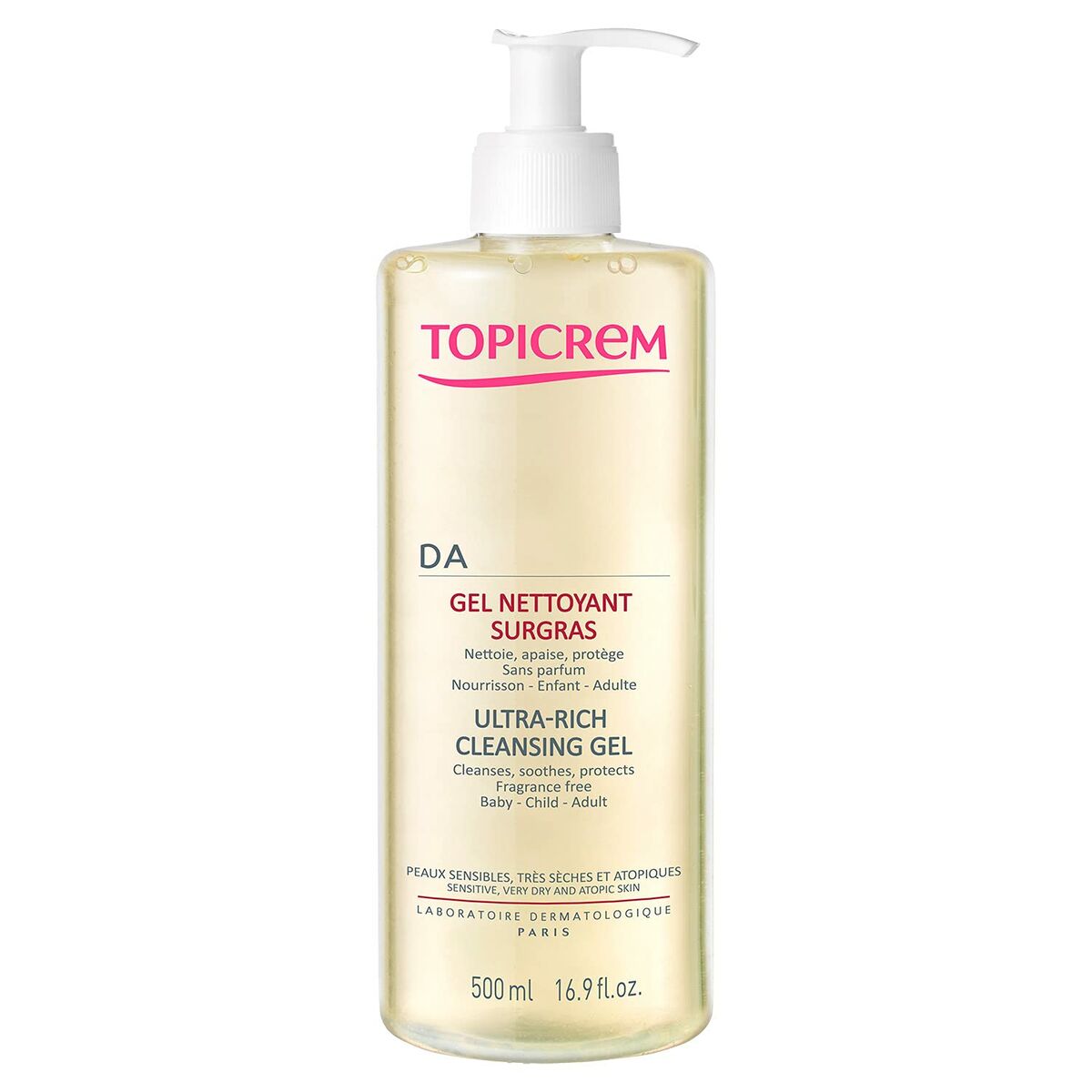 Shower Gel Topicrem Da Dry Skin Cleaner 500 ml-0