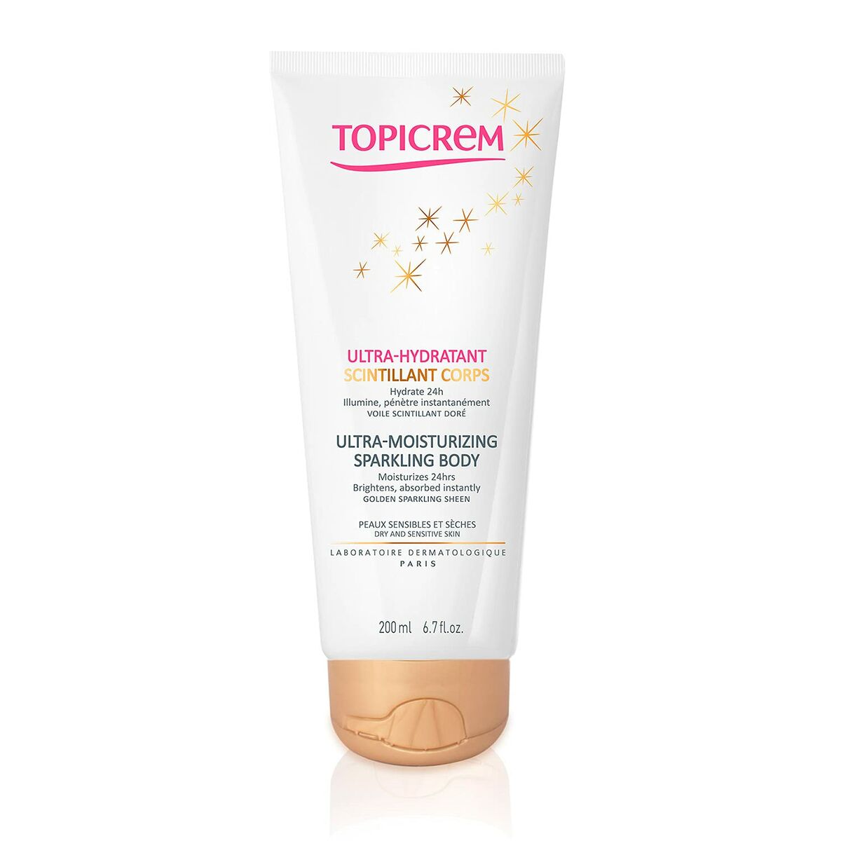 Body Lotion Topicrem Um Sparkling Golden-0