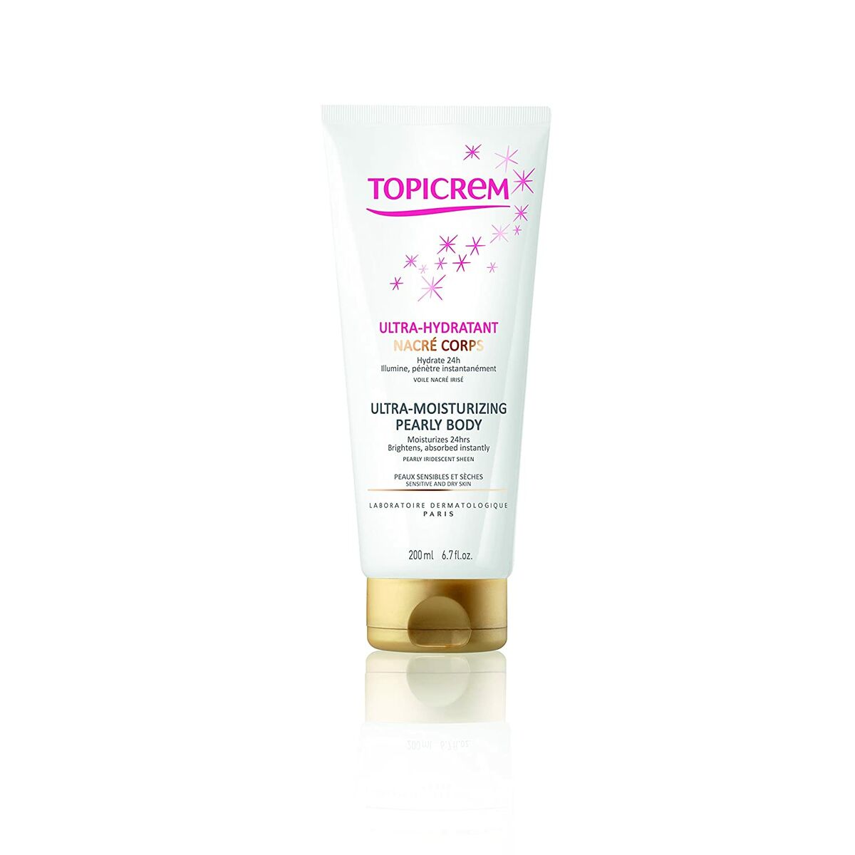 Body Cream Topicrem Pearly Body 200 ml-0