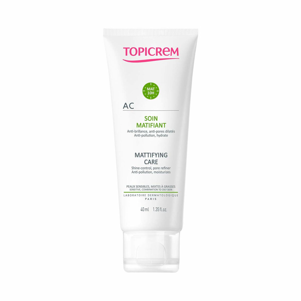 Facial Cream Topicrem Ac Gel Mattifying finish 40 ml-0