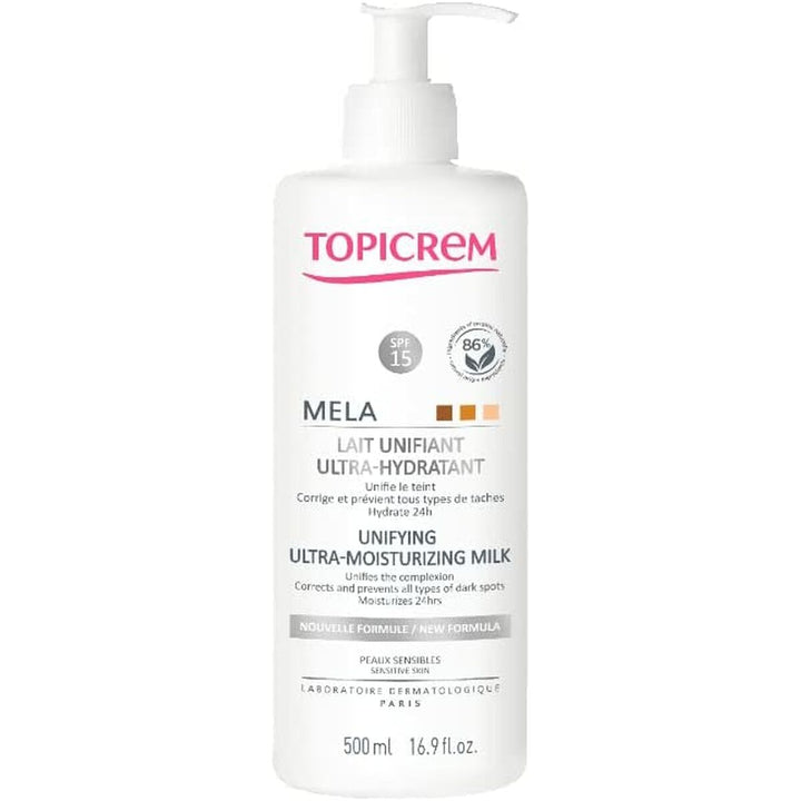 Moisturing Body Milk Topicrem Mela Anti-stain 500 ml-0