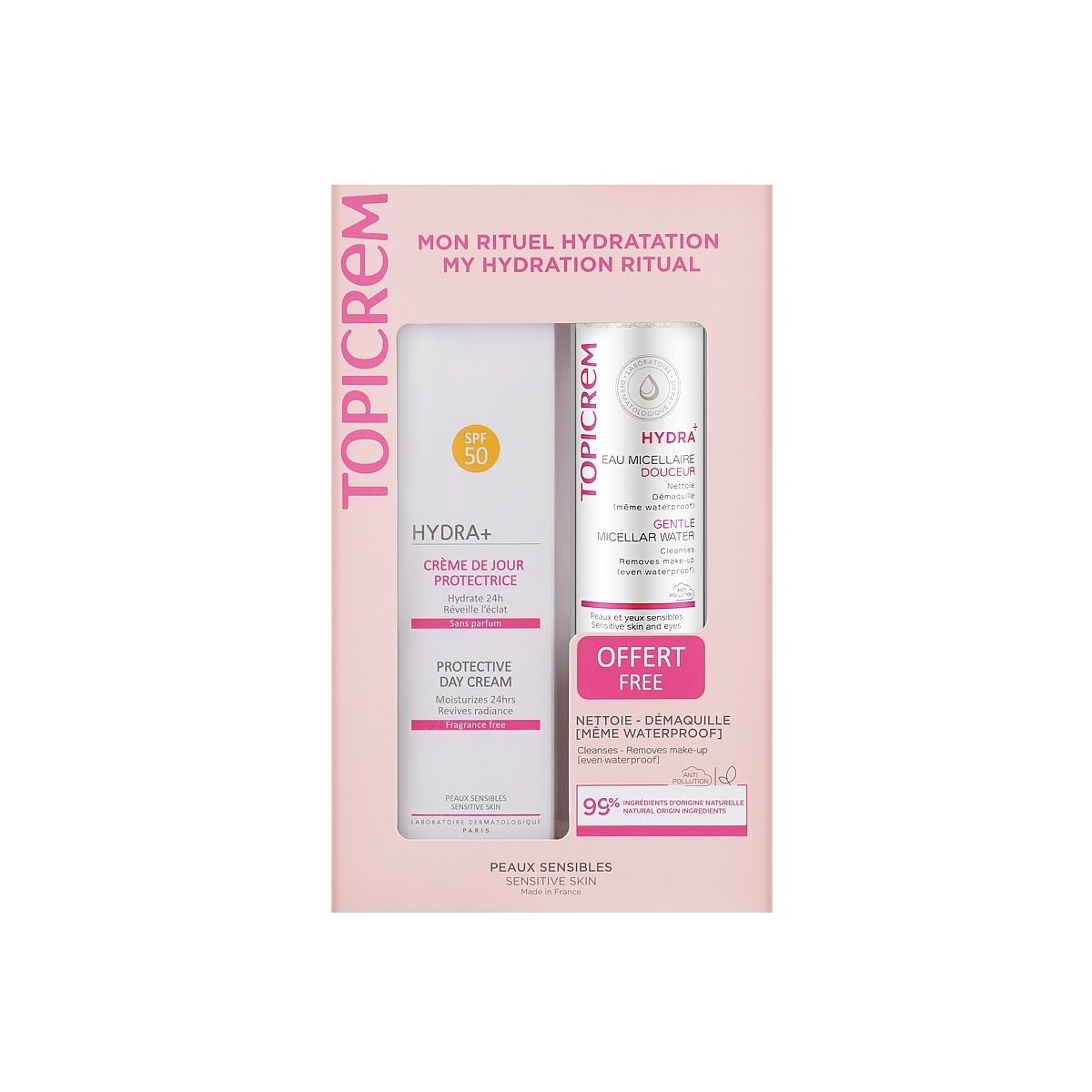 Cosmetic Set Topicrem 2 Pieces-0