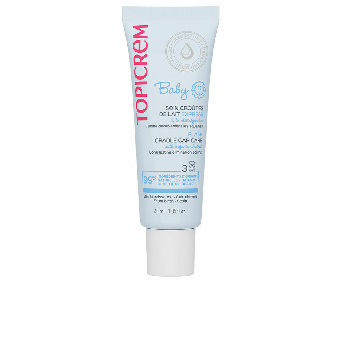 Children's Shampoo Topicrem DS+ BABY Costra Láctea 30 ml-0