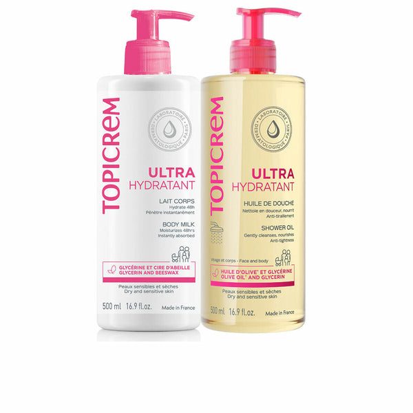 Body Lotion Topicrem UH 2 Pieces-0