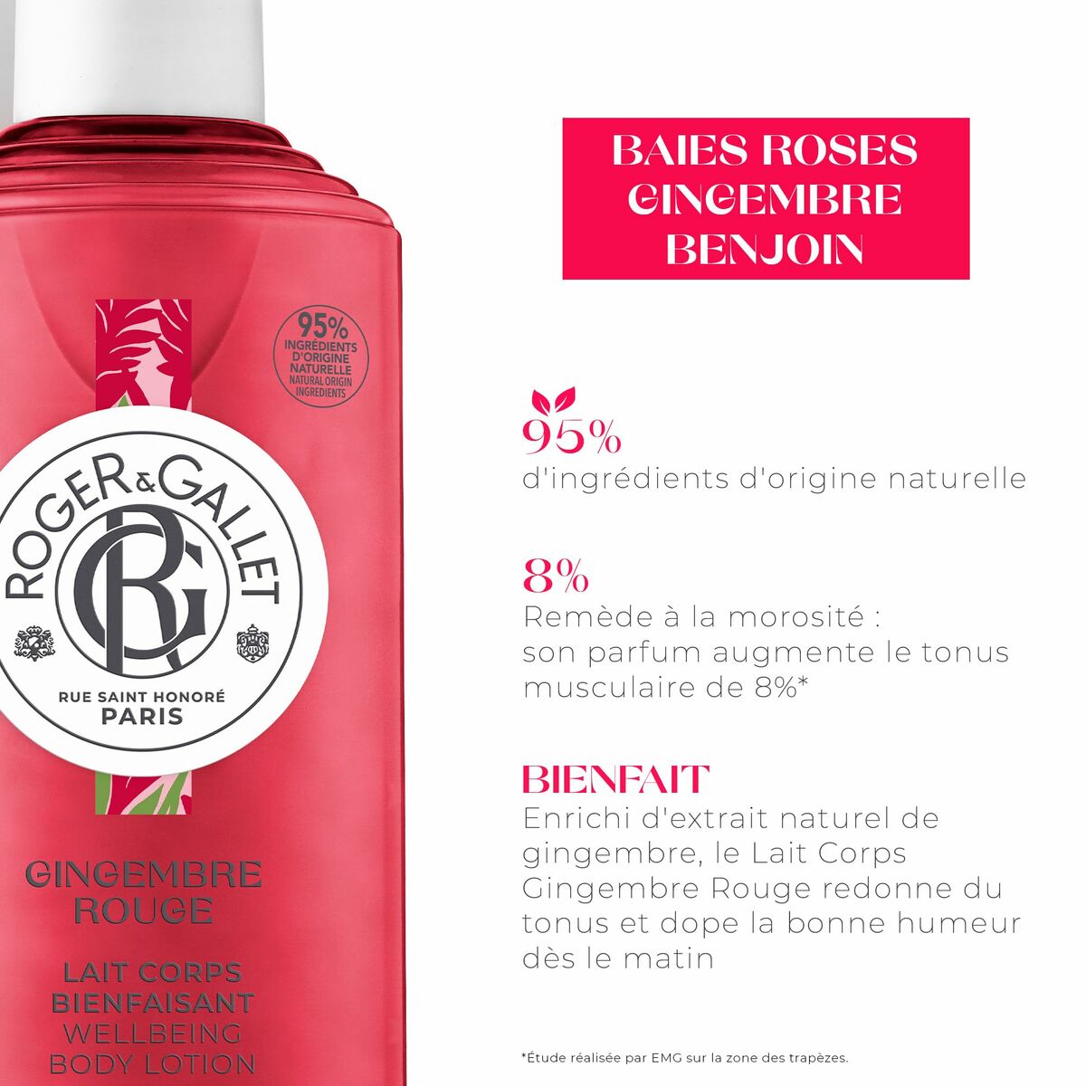 Body Cream Roger & Gallet Gingembre Rouge 250 ml-1