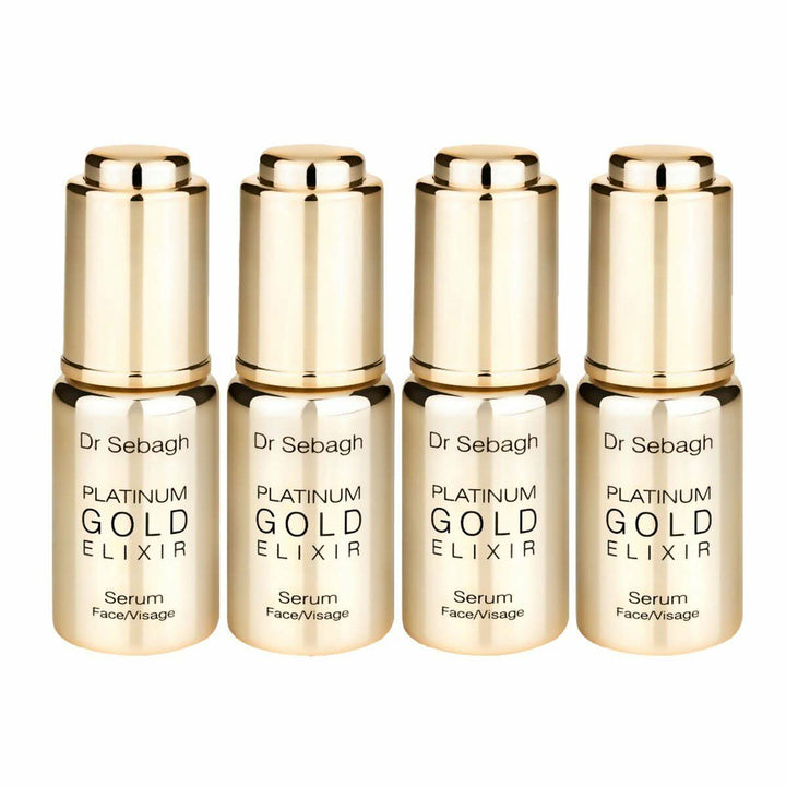 Facial Serum Dr. Sebagh Platinium Gold Elixir 4 x 10 ml-1
