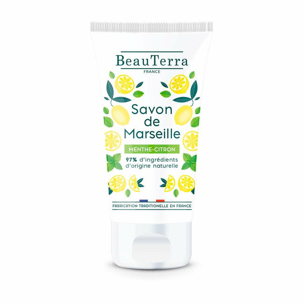 Marseille Soap Beauterra MARSEILLE 100 ml Lemon Mint - Cosmova