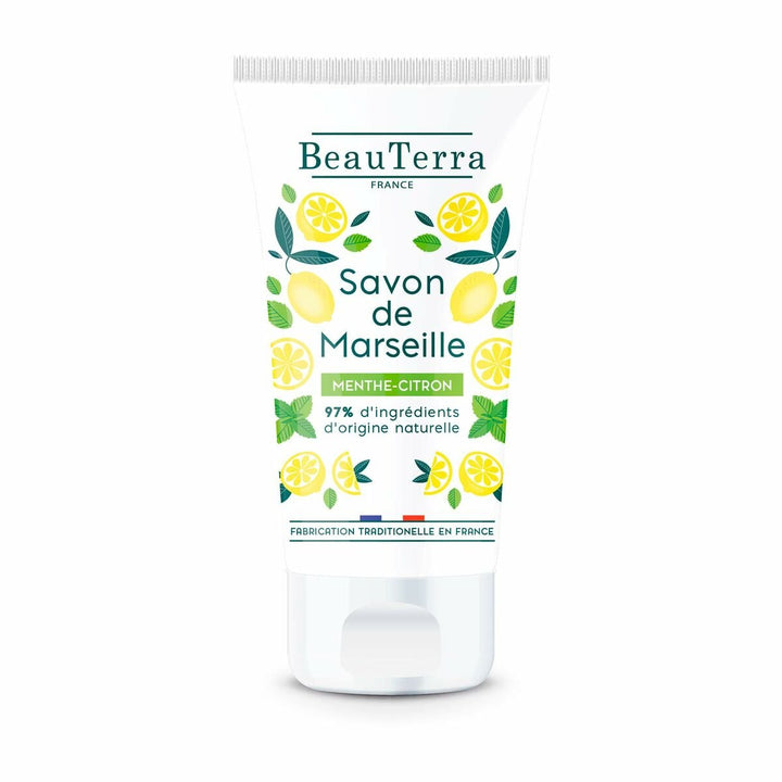 Marseille Soap Beauterra MARSEILLE 100 ml Lemon Mint - Cosmova