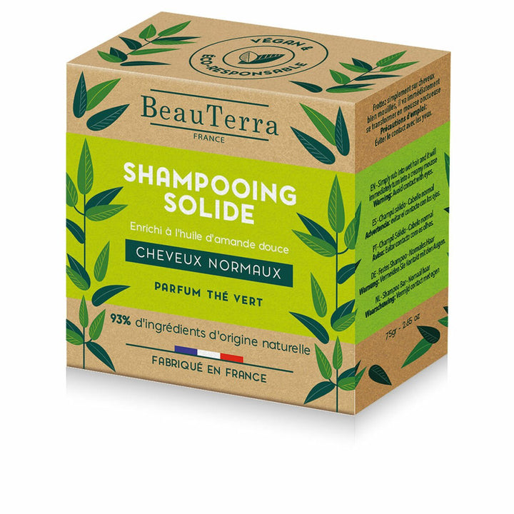 Shampoo Bar Beauterra Green Tea 75 g - Cosmova