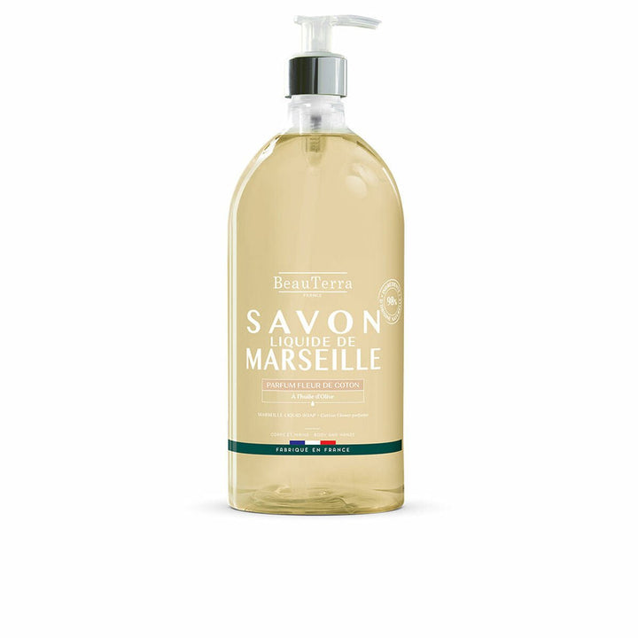 Liquid Soap Beauterra Savon de Marseille Cotton flower 1 L - Cosmova