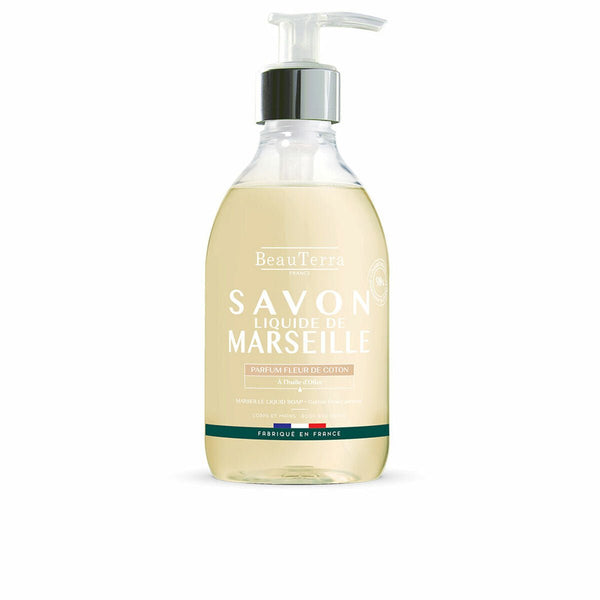 Liquid Soap Beauterra Savon de Marseille Cotton flower 300 ml - Cosmova