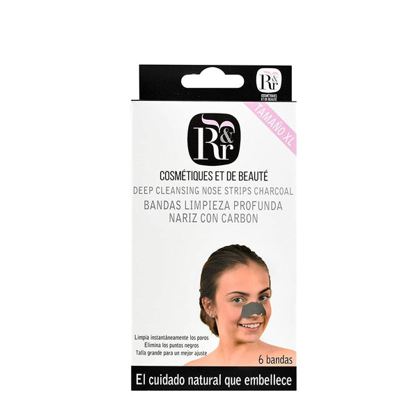 Pore Cleaning Strips Rose & Rose Charcoal 6 Units-0