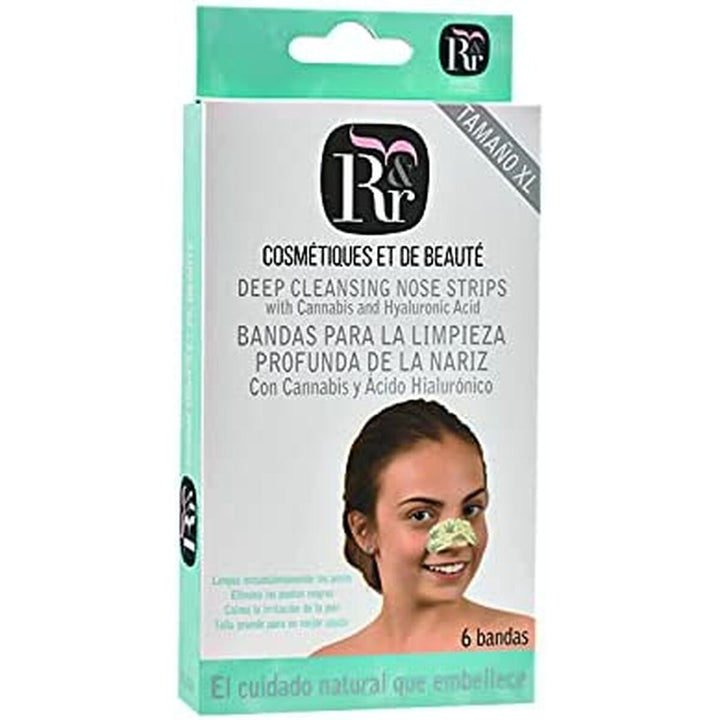 Pore Cleaning Strips Rose & Rose Cannabis 6 Units-0