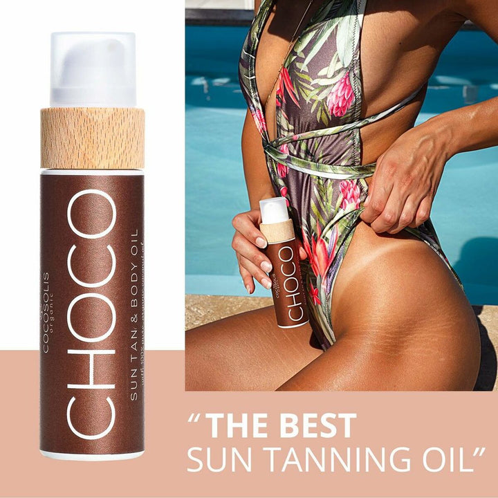 Tanning Oil Cocosolis Choco 110 ml - Cosmova