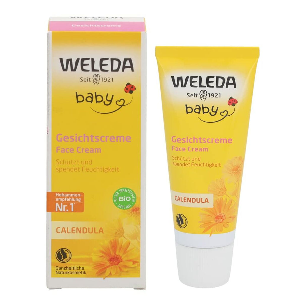 Hydrating Facial Cream for Babies Weleda Baby Calendula 50 ml-0