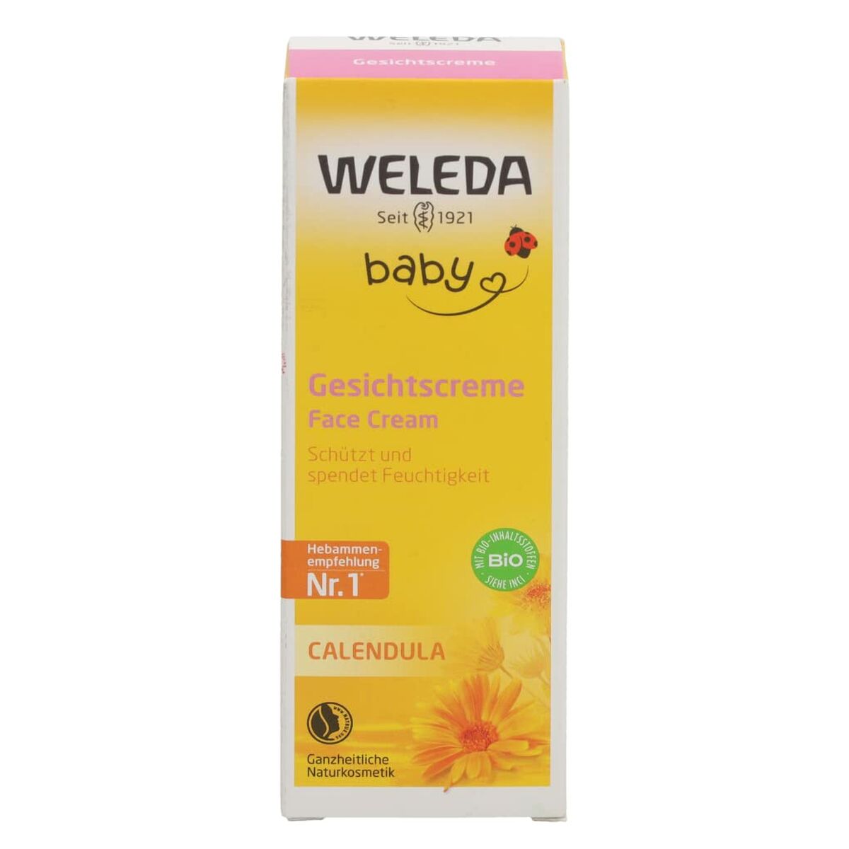 Hydrating Facial Cream for Babies Weleda Baby Calendula 50 ml-3