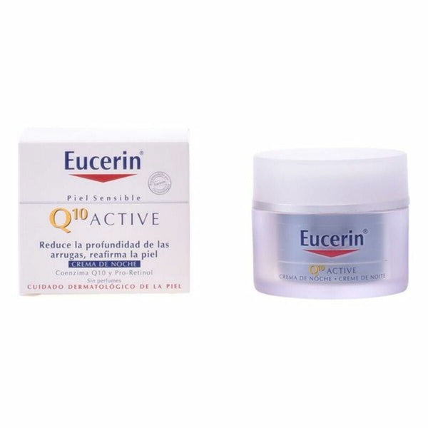 Anti - Wrinkle Night Cream Q10 Active Eucerin 50 ml - Cosmova