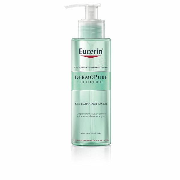 Facial Cleansing Gel Eucerin Dermopure Oil Control 200 ml-0