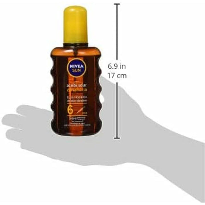 Sunscreen Oil Nivea SUN ZANAHORIA Spf 6 200 ml-1